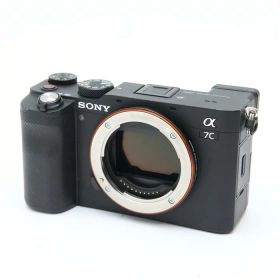 【中古】 《並品》 SONY α7C ボディ ILCE-7C ブラック 【ビューファインダーユニットファインダーカバーホットシューバネ部品交換/各部点検済】 [ デジタルカメラ ]