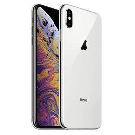 iPhone XS Max 512GB (au/シルバー) [MT6Y2J/A] (状態：Lightning-USBケーブル欠品/非正規バッテリー交換済) 携帯電話