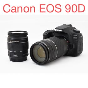 キヤノン(Canon)の保証付き/Canon EOS 90D標準レンズセットCanon EF28-80㎜(デジタル一眼)