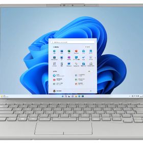 新品 富士通 ノートパソコン 14 型(インチ) FMV LIFEBOOK UH90/H1 FMVU90H1H [フロストグレー] 第13世代 インテル Core i7 1360P(Raptor Lake) 12コア メモリ：16GB SSD：512GB Windows 11 Home Office付き