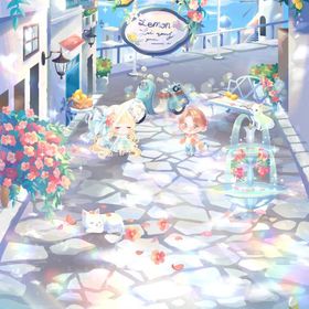 Summer vacation in Santorini☆ココリウム フルセット | ポケコロツイン(ポケツイ)のアカウントデータ、RMTの販売・買取一覧