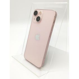 【中古】Apple 楽天モバイル 【SIMフリー】 iPhone 13 mini 128GB ピンク MLJF3J/A【秋葉4号】保証期間１ヶ月【ランクC】