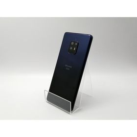 【中古】Fujitsu docomo 【SIMロック解除済み】 arrows 5G ネイビーブラック 8GB 128GB F-51A【福岡筑紫】保証期間１ヶ月【ランクC】