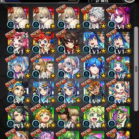 新春初期垢🍀マサムネ艦隊➕ルシファーなど超獣限定多数 | モンストのアカウントデータ、RMTの販売・買取一覧