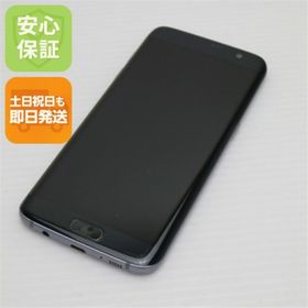 ギャラクシー(Galaxy)の良品中古 SC-02H Galaxy S7 edge ブラック M666(スマートフォン本体)
