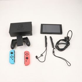 ニンテンドースイッチ(Nintendo Switch)の(本体) Nintendo Switch(ニンテンドースイッチ) Joy-Con(L) ネオンブルー/R ネオンレッド 任天堂(HAD-S-KABAH)(家庭用ゲーム機本体)
