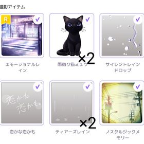 サイレントレイン 撮影アイテムセット | ピュアニスタのアイテム、RMTの販売・買取一覧