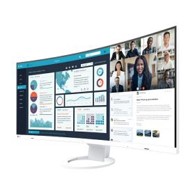 EIZO EV3895-WT 液晶ディスプレイ 37.5型/3840×1600/HDMI、DisplayPort、USB Type-C/ホワイト/スピーカー：あり