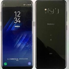 訳あり SIMフリー Galaxy S8 64GB ミッドナイトブラック電池良好 訳あり SIMフリー Galaxy S8 64GB ミッドナイトブラック電池良好