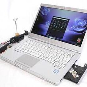 美品 Panasonic Let's note CF-LX6 高解像度14.0FHD(1920x1080)/SSD128GB/MEM4GB/Core i5-Max3.50GHz/Win11Pro/Office2021Pro/Sマルチ