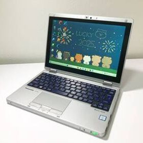 office2024搭載 快適スペック！ 限定品 快速モデル!! Panasonic CF-RZ6 Core i7-7Y75 1.3GHz 16GB 新品SSD1TB 10.1インチSIM対応