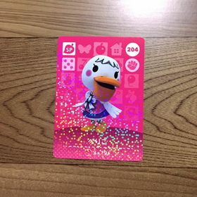 ニンテンドースイッチ(Nintendo Switch)のあつまれ どうぶつの森 amiiboカード 第3弾 ぺりこ 204 任天堂(その他)