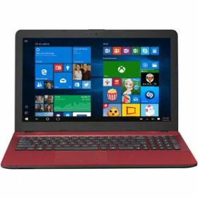 【中古】VivoBook Max X541UA ノートPCレッド/15.6"1366x768/i3-6006U/2.0GHz/3MB/4G/256G SSD/802.11bgn/BT4.0/Win10 Home 64B/DVDスーパーマルチドライ