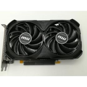 【中古】MSI GeForce RTX 4060 VENTUS 2X BLACK 8G OC RTX4060/8GB(GDDR6)【静岡】保証期間１週間