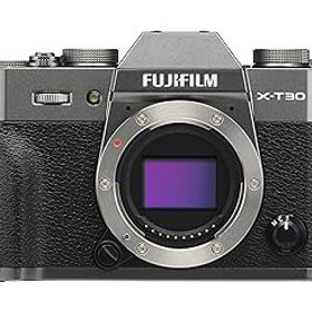 【中古】富士フイルムFUJIFILM ミラーレス一眼カメラ X-T30ボディ チャコールシルバー X-T30-CS