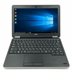 DELL Latitude E7240 Core i5 8GB 新品SSD480GB 無線LAN Windows10 64bit WPSOffice 12.5インチ カメラ 中古パソコン ノートパソコン PC 【中古】(ノートPC)
