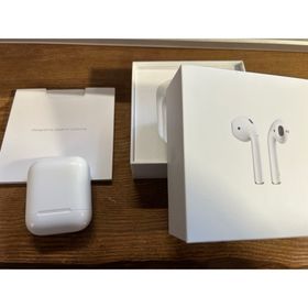 アップル(Apple)の【ジャンク】APPLE AirPods イヤホン MMEF2J/A(ヘッドフォン/イヤフォン)