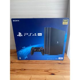 ソニー(SONY)の【極美品】PS4 プレステ4 ジェットブラック 1TB CUH-7200BB01(家庭用ゲーム機本体)