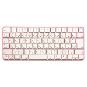 Apple キーボード Touch ID搭載 Magic Keyboard 日本語キー ( JIS ) A2449 ピンク Pink 桃色 ワイヤレス Bluetooth アップル 中古Bランク