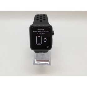 【中古】Apple Apple Watch Series3 Nike+ 42mm GPS スペースグレイアルミ/アンスラサイト/ブラックNikeスポーツバンド【博多】保証期間１ヶ月【ランクC】
