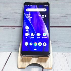 au SHARP AQUOS sense3 basic SHV48 ブラック 本体 白ロム SIMロック解除済み SIMフリー B006600