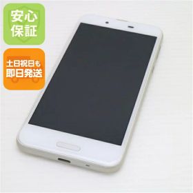 【中古】 美品 SHV40 AQUOS sense ホワイト スマホ 安心保証 即日発送 スマホ 中古本体 白ロム 中古 au SHARP 土日祝発送OK