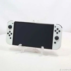 【中古】Nintendo(任天堂) Nintendo Switch 有機ELモデル Joy-Con(L)／(R) ホワイト 【349-ud】