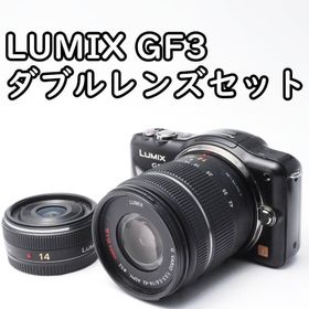 パナソニック(Panasonic)のミラーレス一眼♥LUMIX GF3 ダブルレンズセット カメラ初心者に☆(ミラーレス一眼)