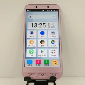 シンプルスマホ4 704SH SoftBank ピンク 送料無料 本体 c14004 【中古】