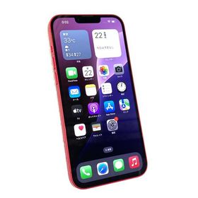 中古 Apple iPhone14 Plus 256GB プロダクトレッド MQ4P3J／A SIMフリー ネットワーク利用制限▲判定