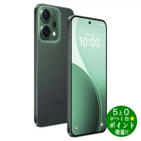◆最大3000円CP＋P3倍！！12/5◆オッポ Reno14 スマートフォン SIMフリー 12GB/256GB OPPO 5G CPH2737LG ルミナスグリーン OPPO【転送不可】
