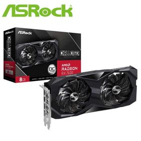ASRock｜アスロック ASRock Radeon RX 7600 Challenger 8GB OC / PCI Express 4.0 グラフィックスボード RX7600 CL 8GO 返品種別B