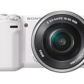 【中古】(良い)SONY ミラーレス一眼 NEX-5T パワーズームレンズキット シルバー NEX-5TL-S