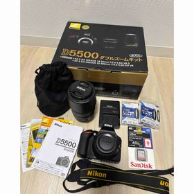 ニコン(Nikon)のD5500 ダブルズームキット(デジタル一眼)