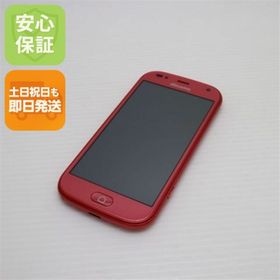 フジツウ(富士通)の新品同様 F-42A らくらくスマートフォン ピンク M222(スマートフォン本体)