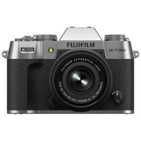 FUJIFILM X-T50 XC15-45mmレンズキット 日英2言語設定モデル [シルバー] 富士フイルム Xシリーズ デジタル一眼レフカメラ