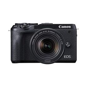 Canon ミラーレス一眼カメラ EOS M6 Mark II EF-M18-150 IS STM レンズキット ブラック EOSM6MK2BK-18150ISSTM