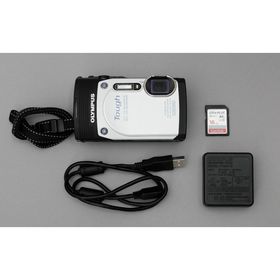 オリンパス(OLYMPUS)のオリンパス STYLUS TG-850 タフ ホワイト（SD付き・1台）(コンパクトデジタルカメラ)