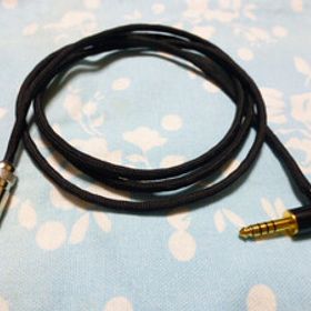 SENNHEISER HD490PRO DT 177X GO pioneer HDJ-X10 miniXLR 4pin 4.4mm5極 L字 102SSC 八芯 ブレイド編 125cm DT1990 PRO MOD