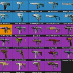 🎮【pc/PSN/xbox】97 LV |🎯 10 ブラックアイス |🎨 72名 スキン |🌟 5 シーズン限定 |🛡️ メアド譲渡可能