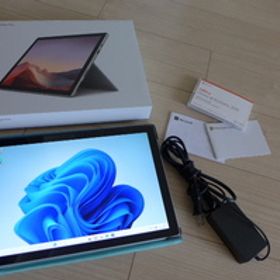 即決 美品 マイクロソフト Surface Pro7 (i3/4GB/128GB) Office Home and Business 2019 プラチナ