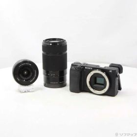 【中古】SONY(ソニー) α6400 ILCE-6400Y ダブルズームレンズキット ブラック 【297-ud】