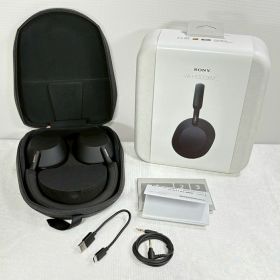 【展示品】SONY ソニー WH-1000XM5 ワイヤレスヘッドホン ブラック ノイズキャンセリング 世界最高クラス NC 次世代モデル