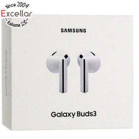 サムスン(SAMSUNG)のSAMSUNG 完全ワイヤレスイヤホン Galaxy Buds3 SM-R530NZWAXJP ホワイト(ヘッドフォン/イヤフォン)