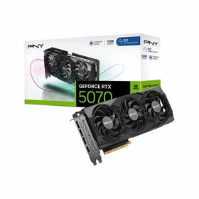 【アウトレット特価・新品】PNY GeFORCE RTX 5070 12GB Overclocked TripleFan グラフィックボード｜VCG507012TFXPB1-O