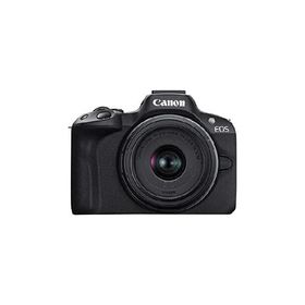 Canon EOS R50 Mirrorless Vlogging Camera (Black) w/RF-S18-45mm F4.5-6.3 is STM Lens, 24.2 MP, 4K Video, Subject Detection ＆ Tracking, Compact並行輸入
