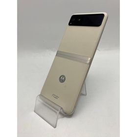 motorola razr 40 バニラクリーム 新品未開封 motorola razr 40（未使用品）が税込36,800円に。イオシスで70%オフ