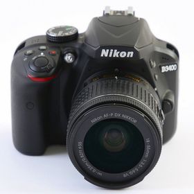 ニコン(Nikon)の【中古】(ニコン) Nikon D3400 18-55VR レンズキツト ブラツク(コンパクトデジタルカメラ)