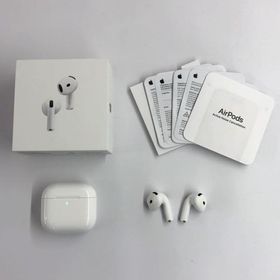 Apple MXP93J/A AirPods 第4世代【製造番号：JP4R0XKQ5M】《家電・山城店》◆A3800