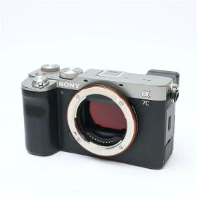 【中古】 《並品》 SONY α7C ボディ ILCE-7C シルバー 【SDスロット部モルト接眼ラバー部品交換/各部点検済】 [ デジタルカメラ ]